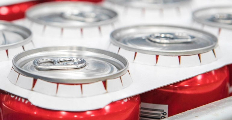 Coca-Cola introduces recyclable paperboard rings on its multi-packs