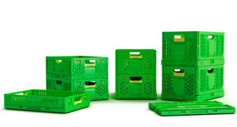 Reusable Plastic Crates for the fruits and vegetables