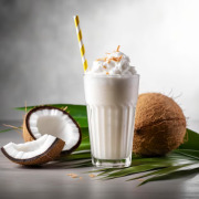 Flavored Coconut Milk Shakes
