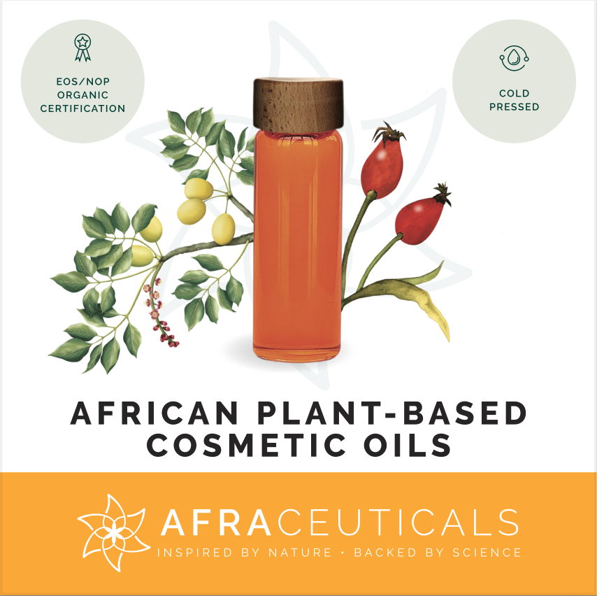 AFRICAN PLANT-BASED, COLD-PRESSED, COSMETIC OILS  - pocket brochure digital