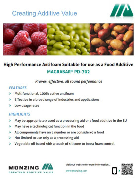 High Performance Food Grade Antifoams