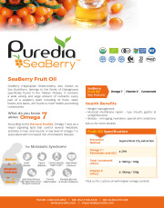 Organic SeaBerry Oil (Sea Buckthorn)