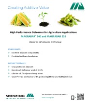 High Performance Defoamers for Agriculture Applications.
