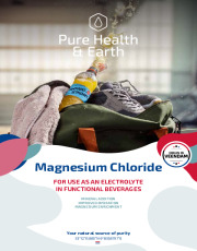 Magnesium Chloride - FOR USE AS AN ELECTROLYTE IN FUNCTIONAL BEVERAGES