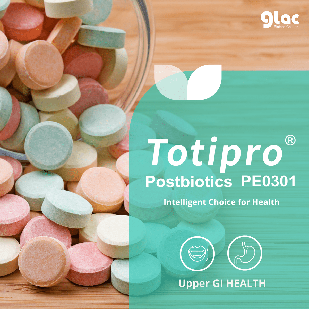Totipro® Postbiotics PE0301 for Oral Care Applications
