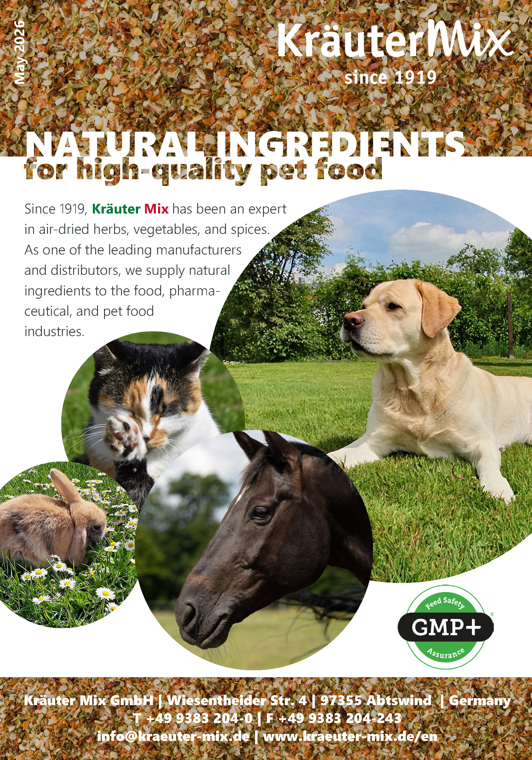 PetfoodMix - Natural Ingredients for High-quality Pet Food