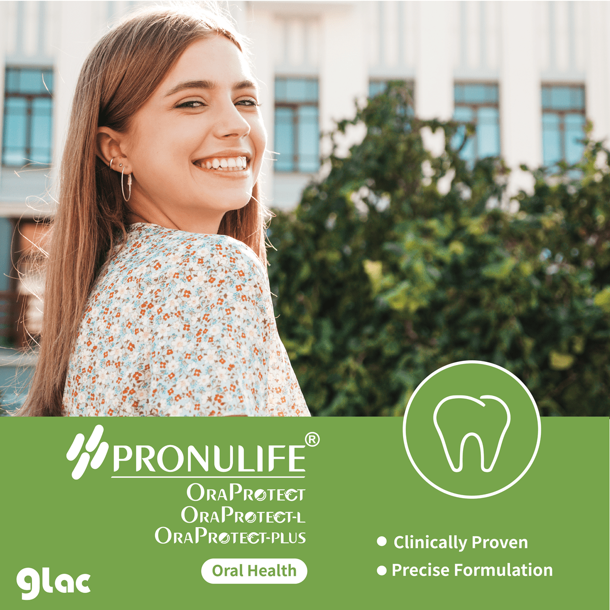 PRONULIFE® OraProtect-L- Clinically proven Probiotic blend for Oral care
