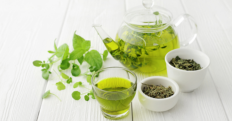 Spotlight on the health halo of green tea