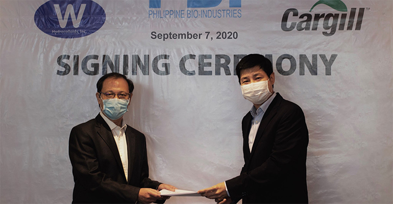 W Hydrocolloids Inc. Acquires Cargill’s Stake in Philippine Bio-Industries Inc.