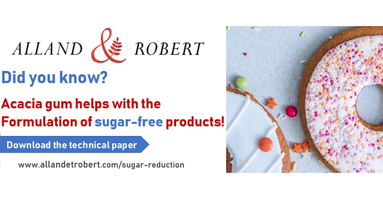 Acacia gum can play a role in formulating sugar-reduced and sugar-free food & beverages