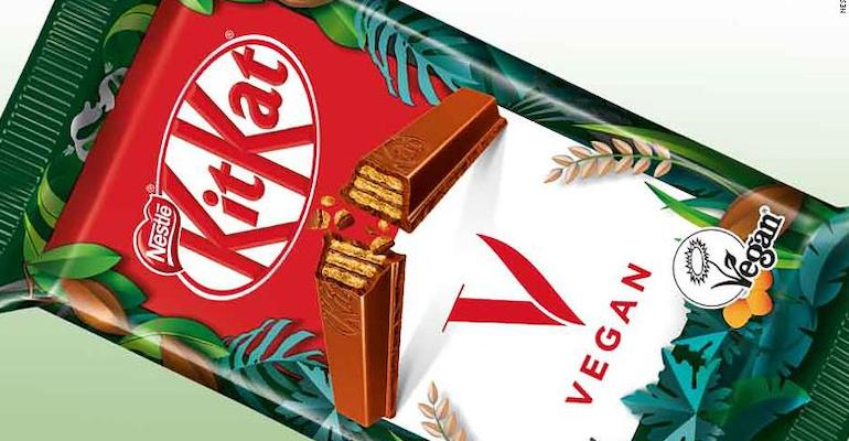 Nestlé plans to launch a vegan KitKat bar
