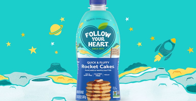 Follow Your Heart dips into pancake batter