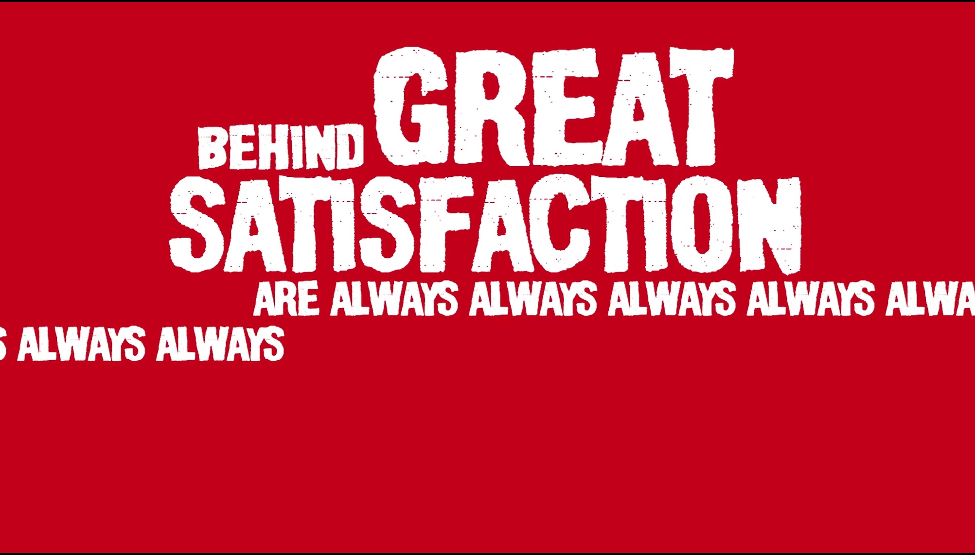 Behind great satisfaction, Faravelli's new ad campaign