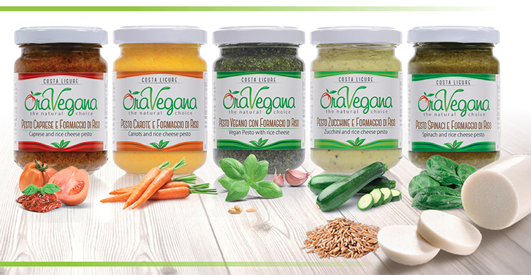 New Vegan line with Plant-Based cheese!