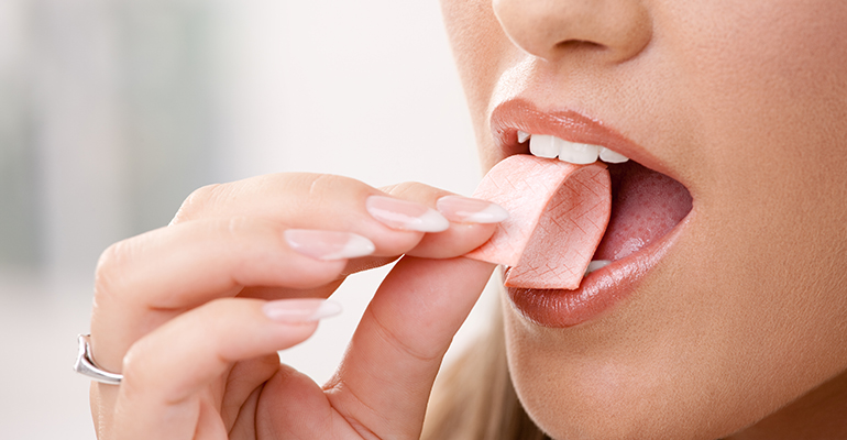 Chewing gum sales blow up in the U.S.