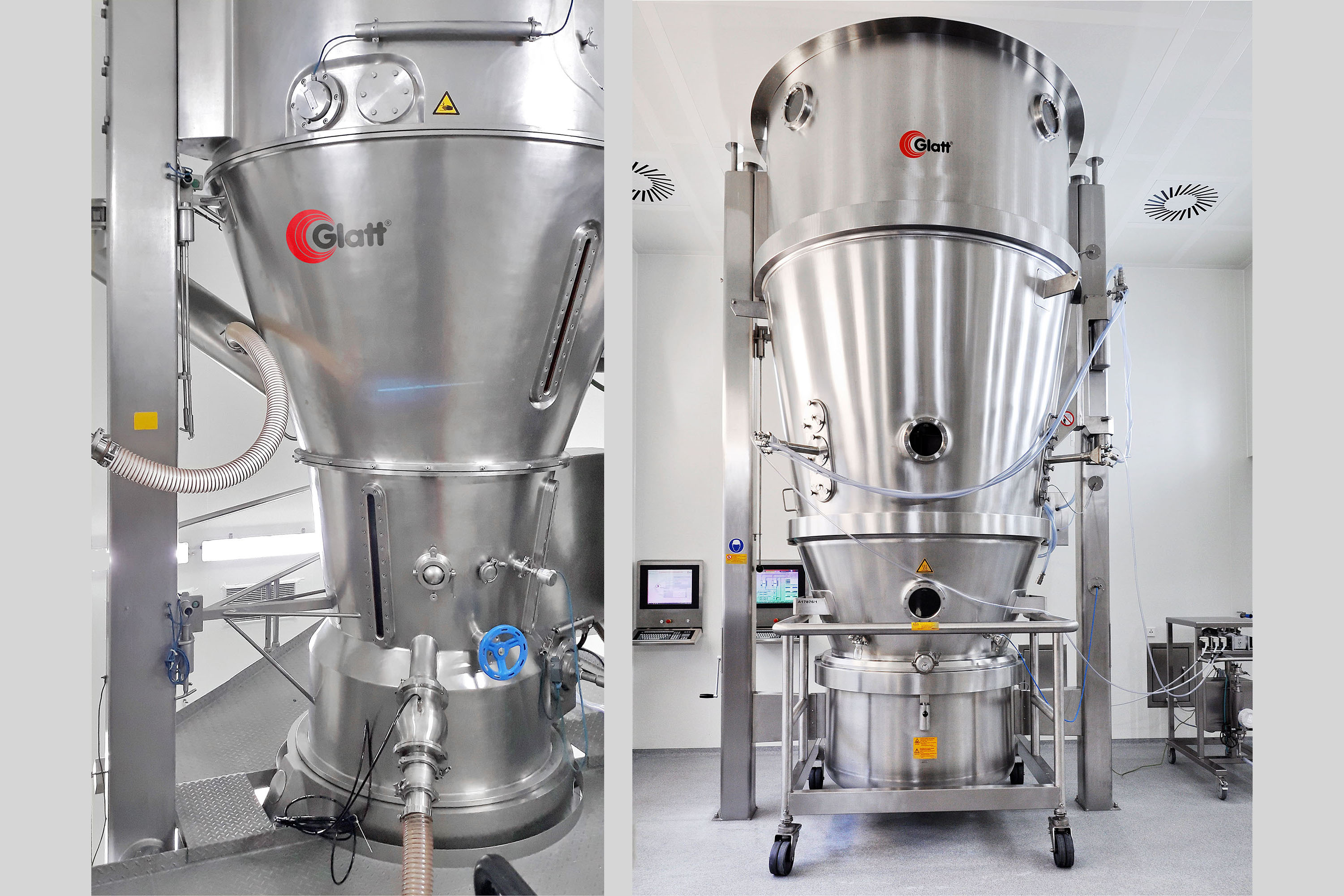New fluid bed options for solvent-based processes and products requiring Kosher and Halal conditions