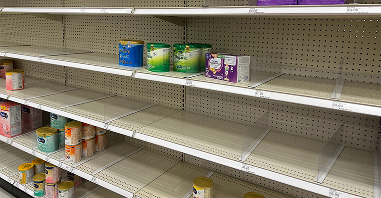 Infant formula shortage in the US: How to prevent a future crisis