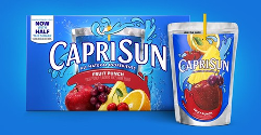 Capri Sun adds monk fruit to US juice drinks to reduce sugar by 40%