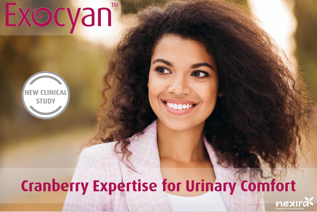 Improving Women’s Urinary Comfort & Quality of Life with Exocyan™