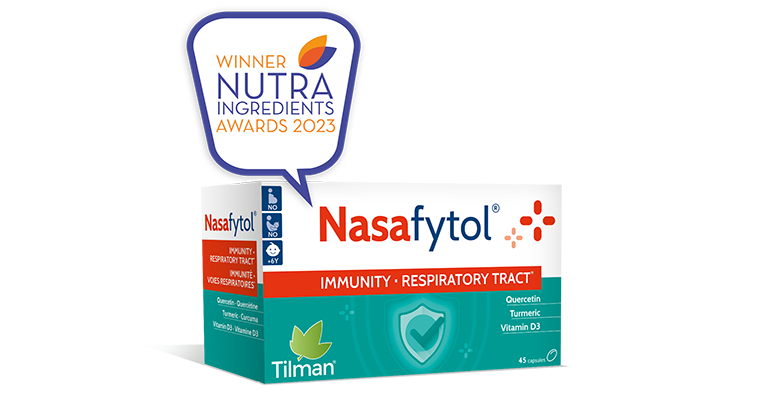 Nasafytol - NutraIngredients Award WINNER  for Immunity