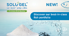 SOLUGEL® collagen peptides portfolio expanded with premium quality fish