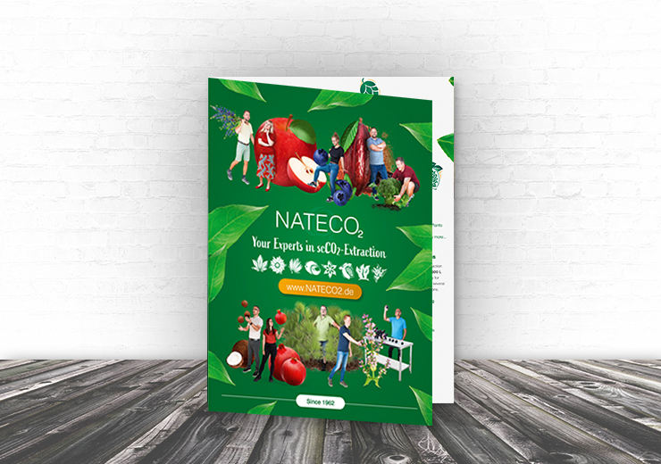 New Look of NATECO2's Image Brochure