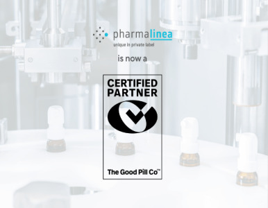 PharmaLinea obtains THE GOOD PILL Co. certification for high quality supplement manufacturing