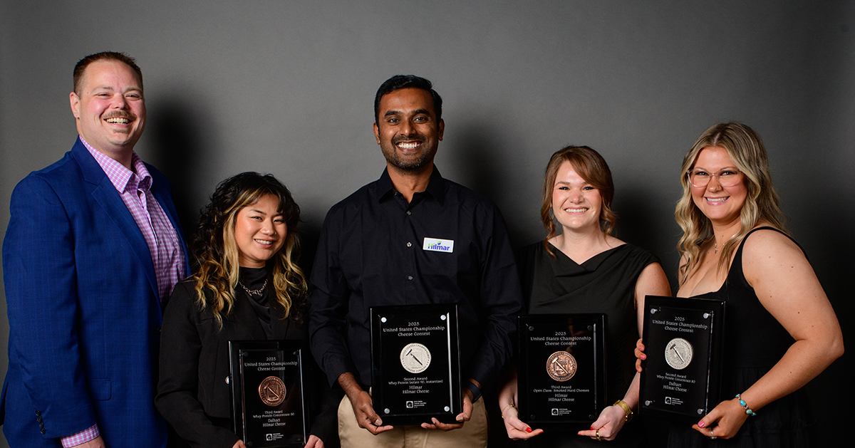 Hilmar Cheese & Whey Protein Awarded Medals