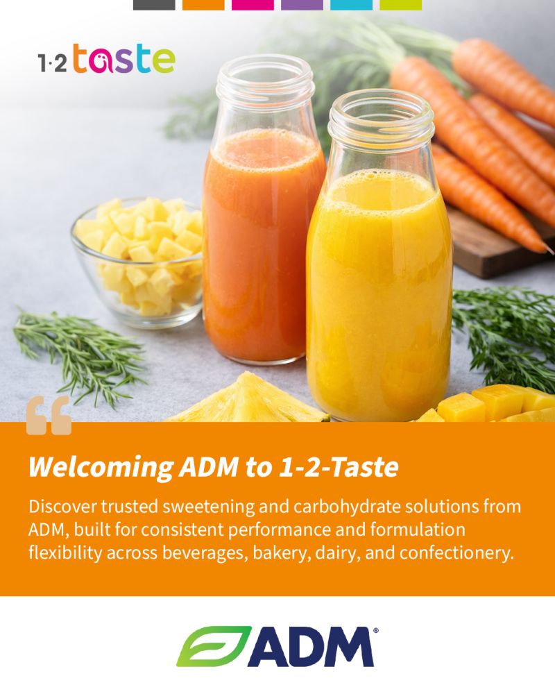 ADM partners with 1-2-Taste