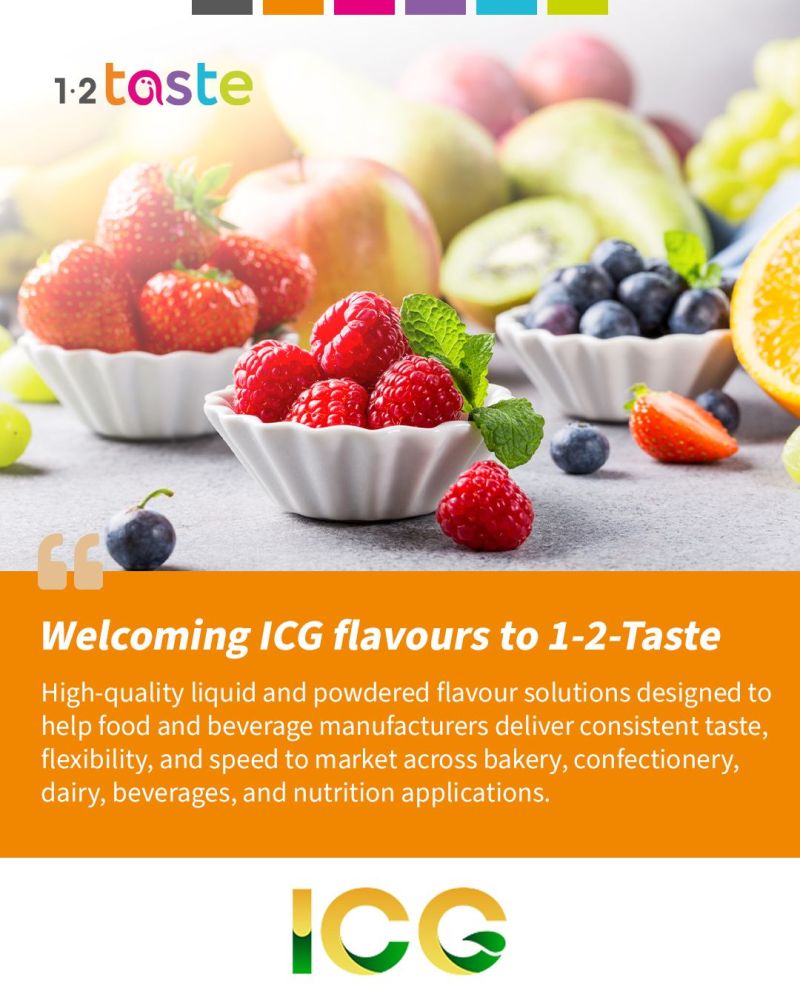 ICG (part of Turpaz group) partners with 1-2-Taste