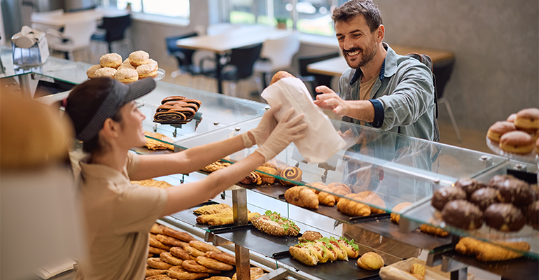 Securing sweetness in bakery, without the sweetener effect