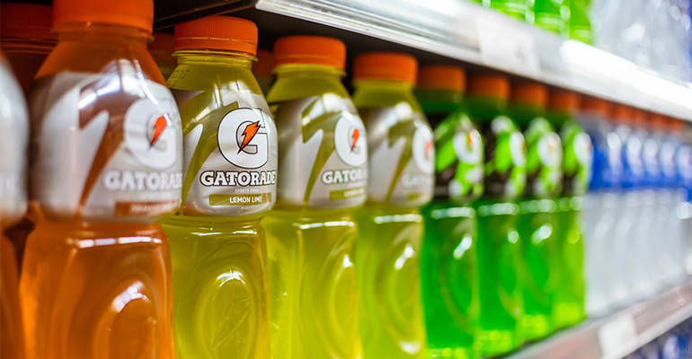 Gatorade switches from artificial to natural colours