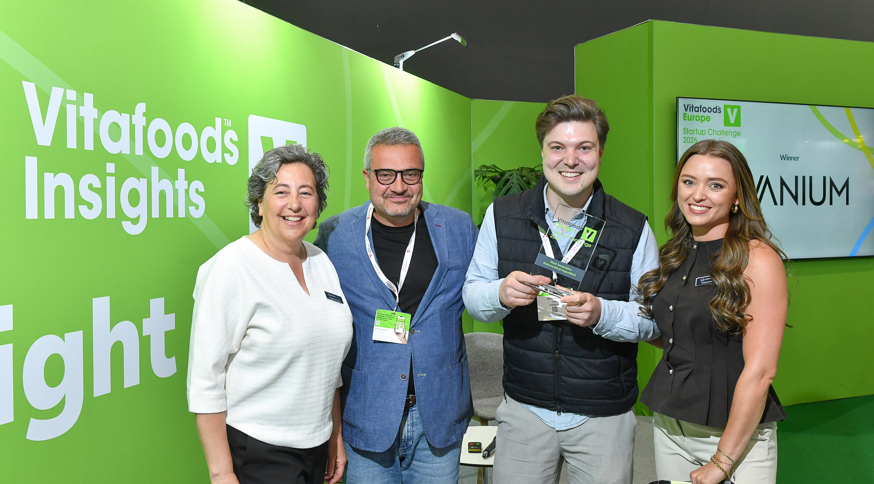 OPTISOLV® Berberine wins Most Innovative Nutraceitical Ingredient Award at Vitafoods Europe Startup Challenge 2026