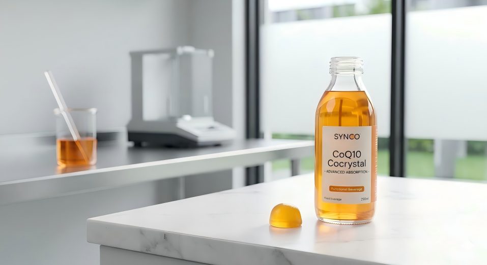 Green Spring Technology: Water-Soluble CoQ10 Cocrystal Powder for Gummies to Solve Stability & Absorption Challenges (BRCGS/IFS/Kosher Certified)
