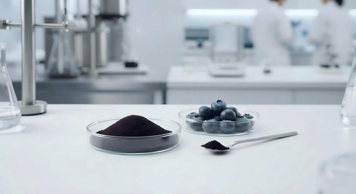 Green Spring Technology: Black Rice Extract Anthocyanins as a Cost-Effective Bilberry Alternative for Vision Formulas (BRCGS/IFS Certified)