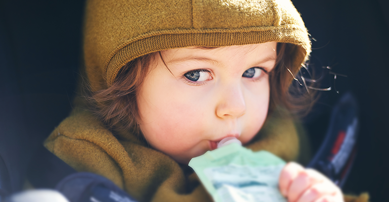 Researchers call for spouted baby food pouches to be classified as drinks