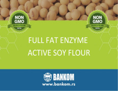 Full fat enzyme active soft soybean flour - Biopro 32