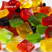 Vegan gums & jellies made with Gelamyl solutions from KMC