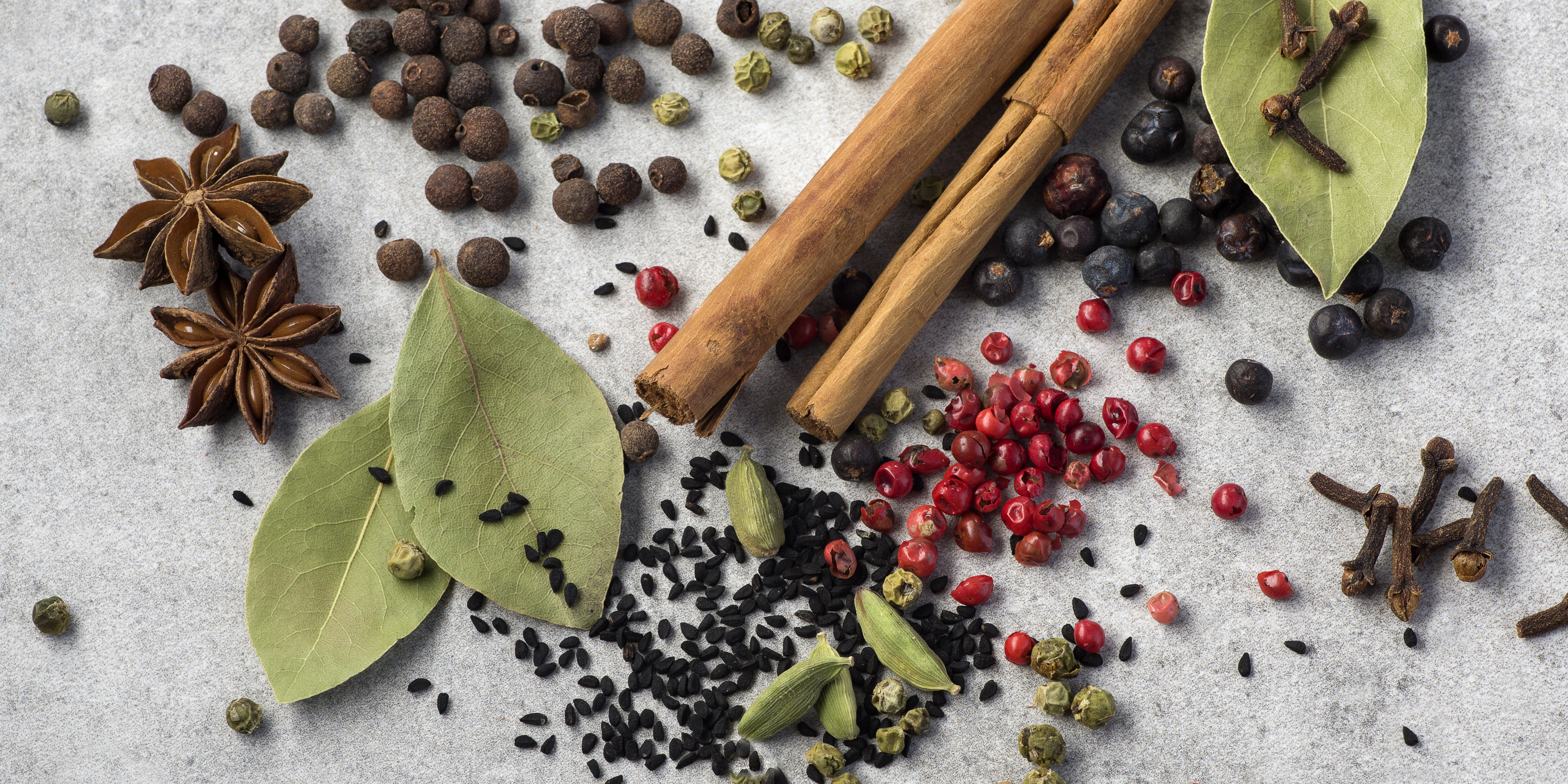 Spices and herbs from A-Z