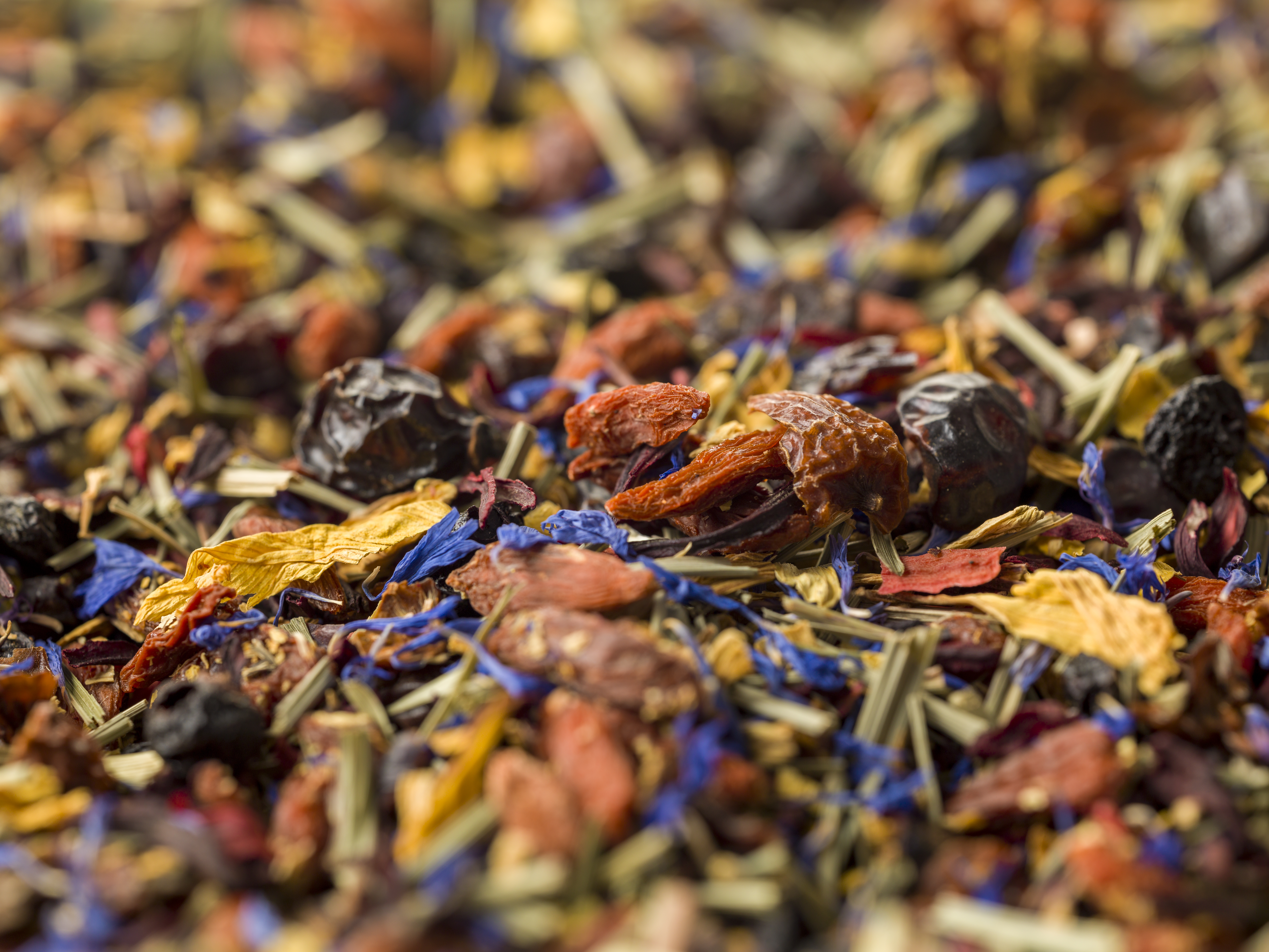 Herbal & Fruit tea ingredients