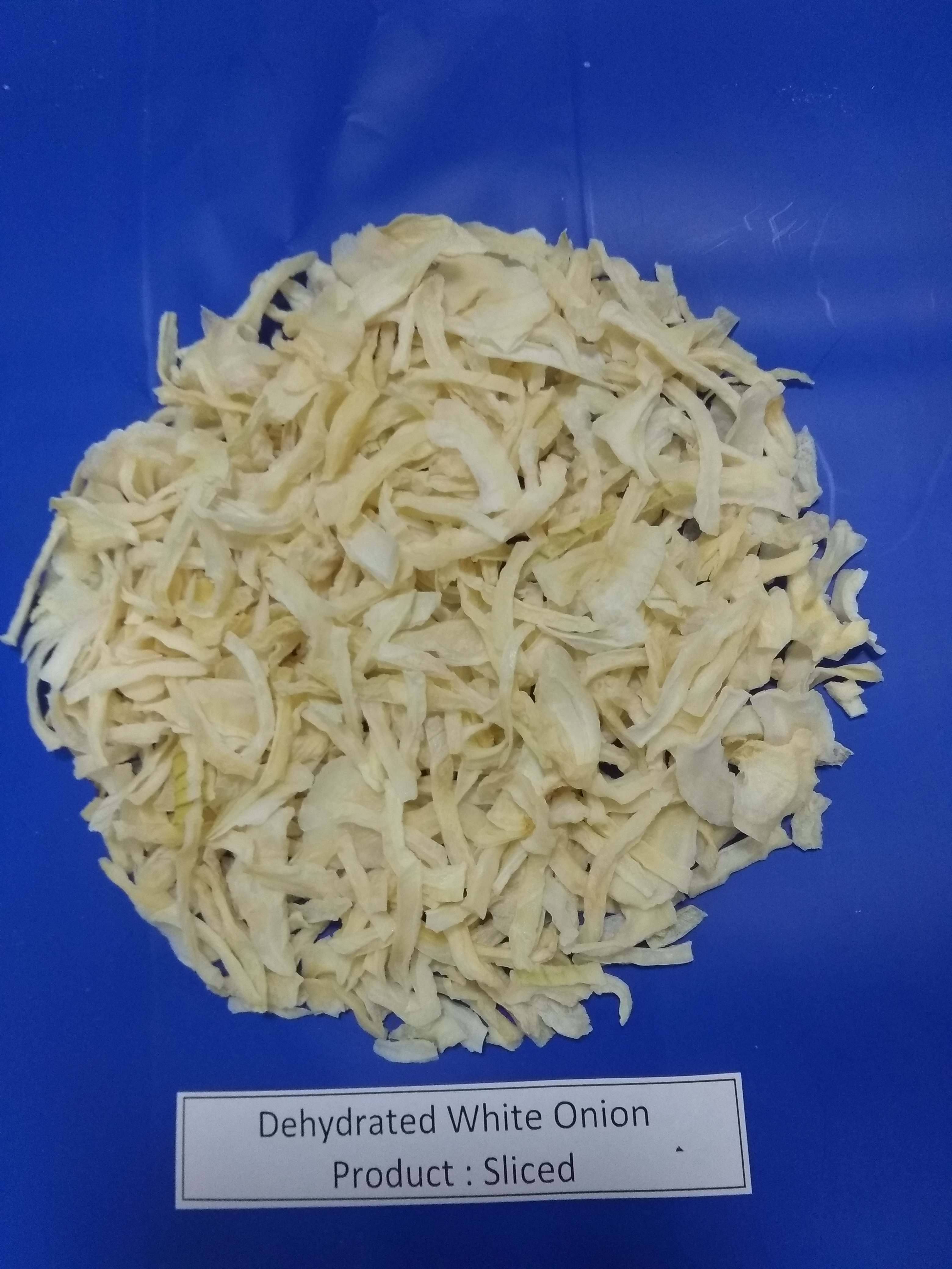 Dehydrated White Onion Sliced