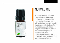 Nutmeg oil