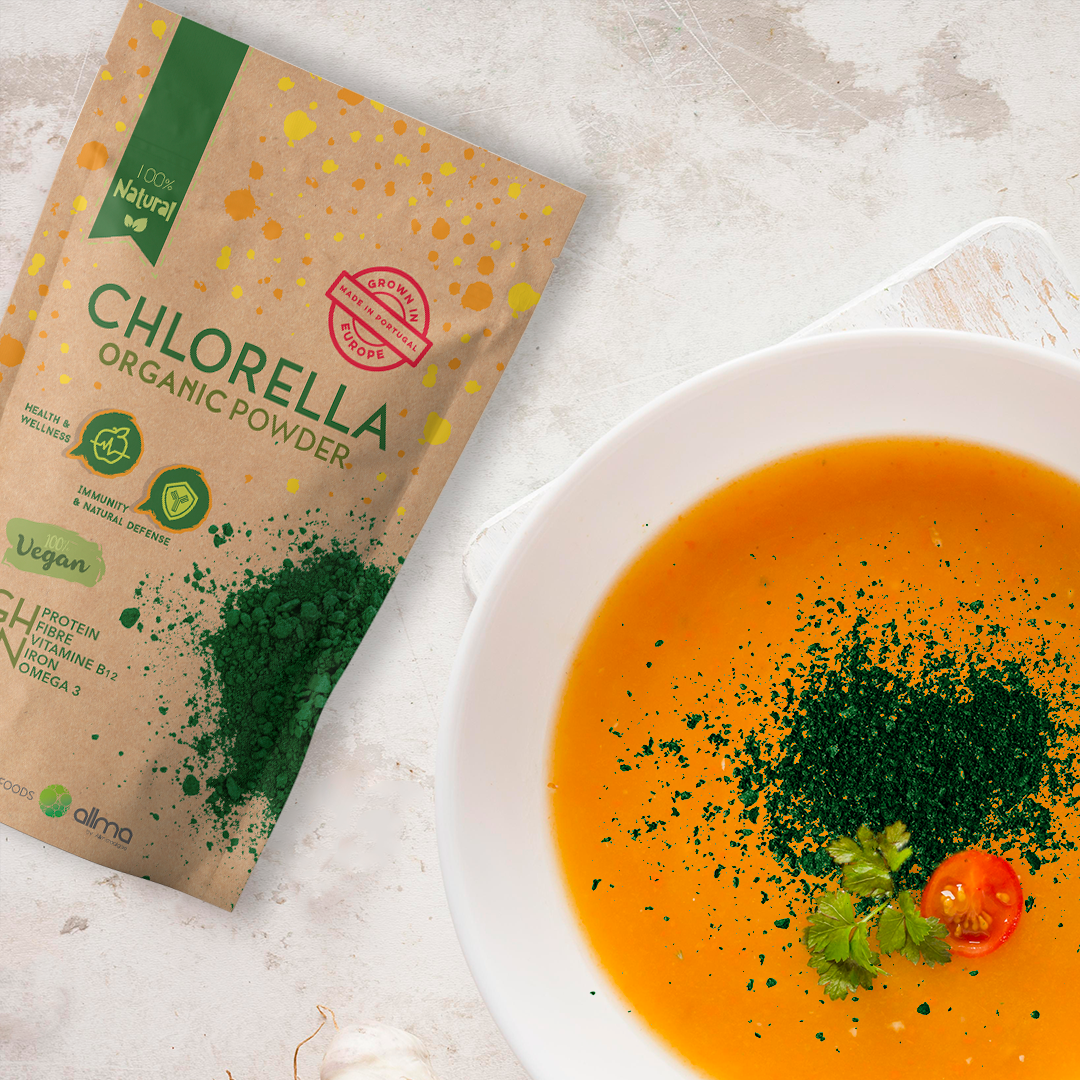 Organic Chlorella vulgaris