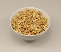 Sprouted chickpea crunchy flakes