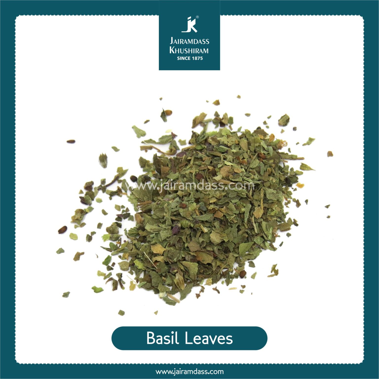 Basil Leaves (Ocimum Basilicum) JK Botanicals Pvt Ltd Ingredients