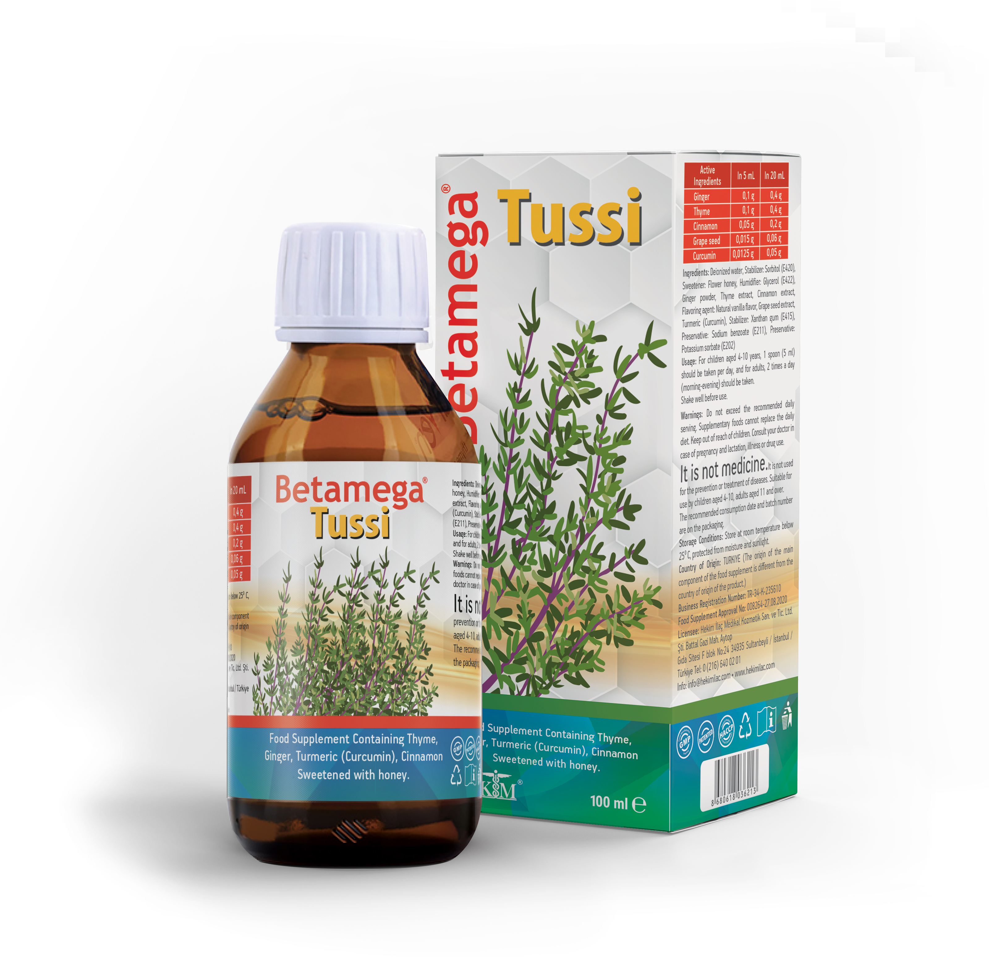 Betamega Tussi Syrup