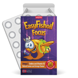 EasyFishoil Focus | Improved Memory and Focus