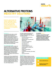 Alternative Proteins Brochure