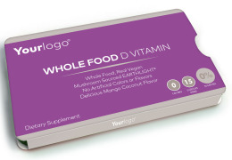 Private Label Whole Food Vitamin D Lozenge