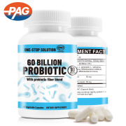 Probiotic Capsules Gut Health Supplement Probiotic 60 Billion Cfu Capsule